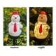 thumbnail image 5 of Nueva lámpara solar navideña de resina con forma de muñeco de nieve para patio, lámpara navideña para jardín., 5 of 6