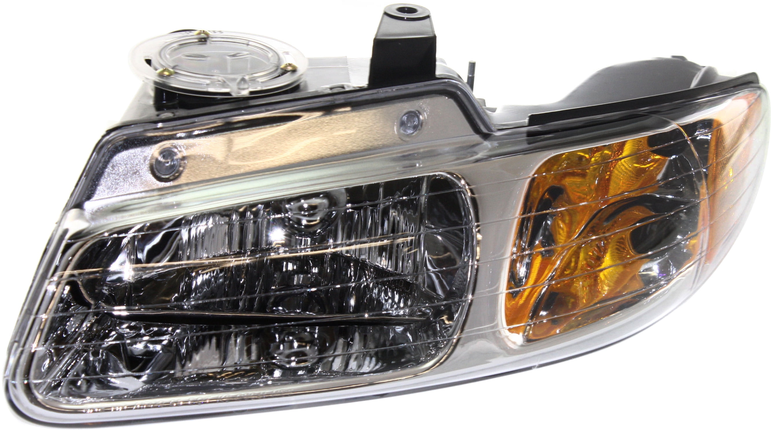 Headlight Compatible With 1996-1999 Dodge Grand Caravan Chrysler Town and Country Left Driver Halogen With bulb(s)