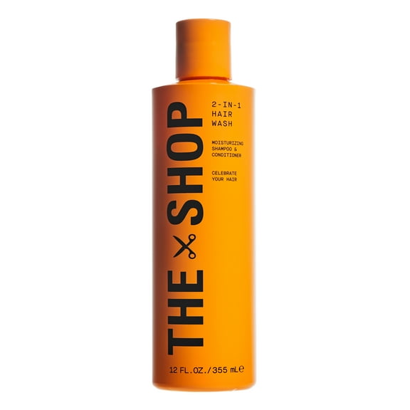 The Shop 2-in-1 Hair Wash Daily Moisturizing Shampoo for All Hair Types 12 fl. oz