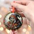 thumbnail image 4 of La Befana Suncatcher Faux Stained Glass Italian Christmas Baboushka Light Catcher Window Hanging Home Decor Gothic Witchy Christmas Ornament, Stained Glass Ornament 2025, Holiday, 4 of 5