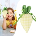 thumbnail image 2 of 10Pcs Easter Carrot Gift Bag - Reusable Plush Carrot Treat Bags with Drawstring, Perfect for Easter Egg Hunt, Candy Storage, Party Favors & Spring Decoration, Easter Party Supplies, 2 of 5