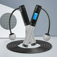 thumbnail image 3 of Automatic Electric Jump Rope with Cordless and Corded Mode for Gym Office Home Fitness, 3 of 8
