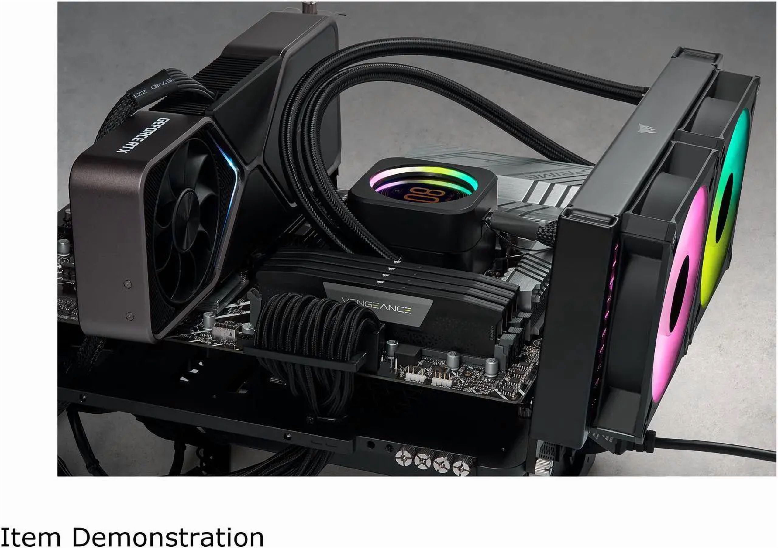 CORSAIR Vengeance 64GB (2 x 32GB) 288-Pin PC RAM DDR5 6000 (PC5 48000) Desktop Memory Model CMK64GX5M2D6000C40
