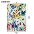 thumbnail image 2 of Watercolor Butterflies Acrylic Clipboards A4 Standard Letter Size Clipboard 12.5" X 9" Clip Board for Students Teacher Office, 2 of 7