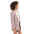 thumbnail image 4 of Ragstock Brown Mini Plaid Blazer, 4 of 4