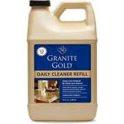 Granite Gold Daily Cleaner Refill Streak-Free Cleaning for Granite, Marble, Travertine, Quartz, Natural Stone Countertops, and Floors, 64 Fluid Ounces, 1-Pack Daily Cleaner Refill, 64 fl. oz.