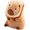 Toast Capybara, variant on 11 inch Capybara Christmas Plush Stuffed Animal Deer Reindeer Shape with Santa Hat Scarf Holidays 2025 Christmas Day Party Decoration Gifts Cute Stuffed Animal Plushies Toys for Xmas Gifts