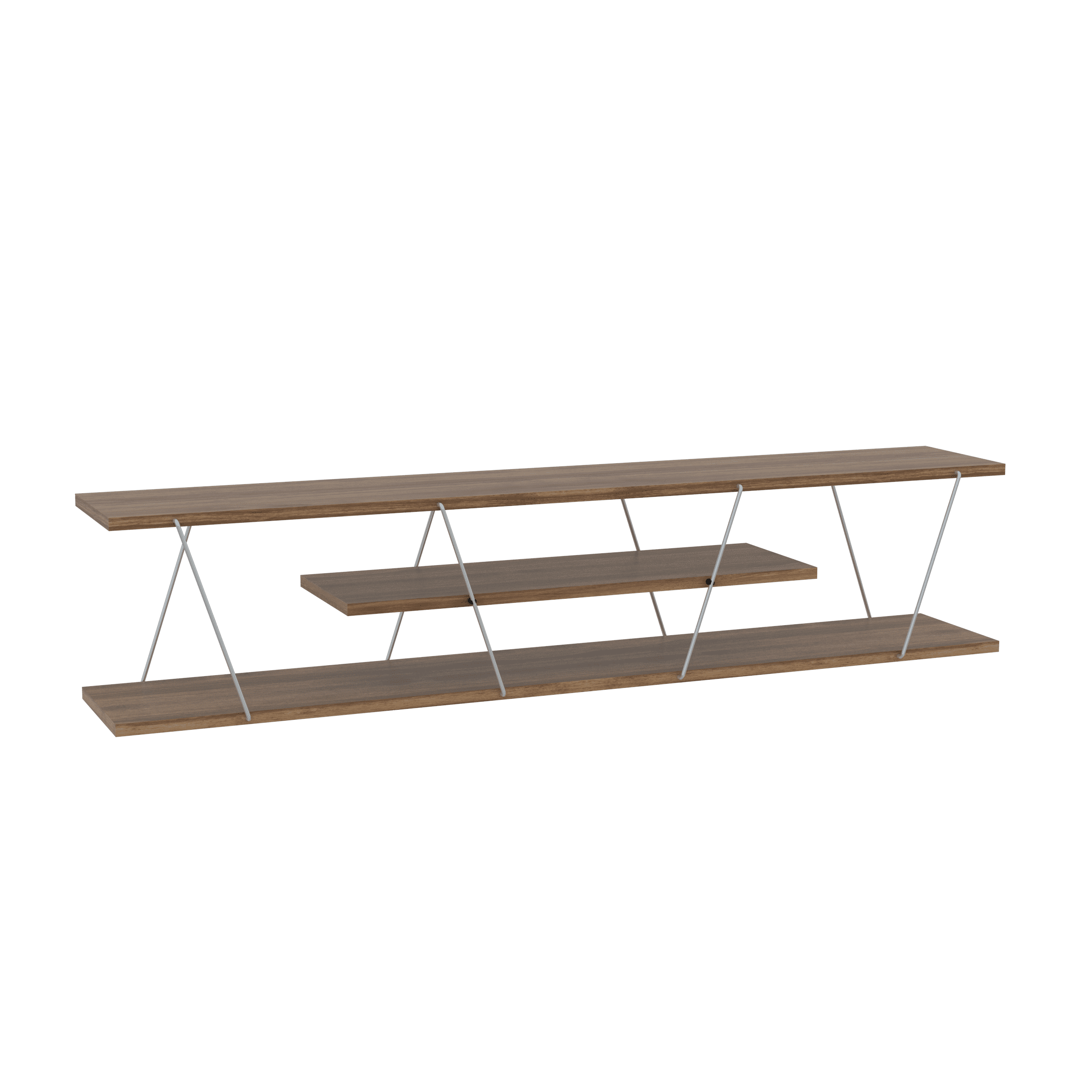 Aukfa Mid-Century Modern TV Stand for TVs up to 60" - Entertainment Center for Living Room - Storage