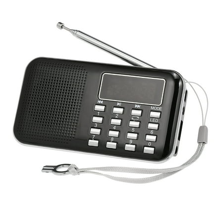 Y-896 Mini Digital Portable 3W Stereo Speaker MP3 Audio Player High Fidelity Sound Quality w/ 2 Inch Display Screen Support USB Drive TF Card AUX-IN Earphone-out
