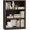 Cherry, variant on PLAMLE 2 Tier Wooden Bookshelf, Wide Freestanding Open Bookcase, Modern Storage Display Shelf for Living Room, Home Office, Study Room