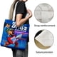 thumbnail image 3 of Rock Dog Bolso de tela con estampado de lienzo para mujer, bolsa de compras reutilizable y estética, con cremallera interior, regalo para mujer,40*40cm., 3 of 6