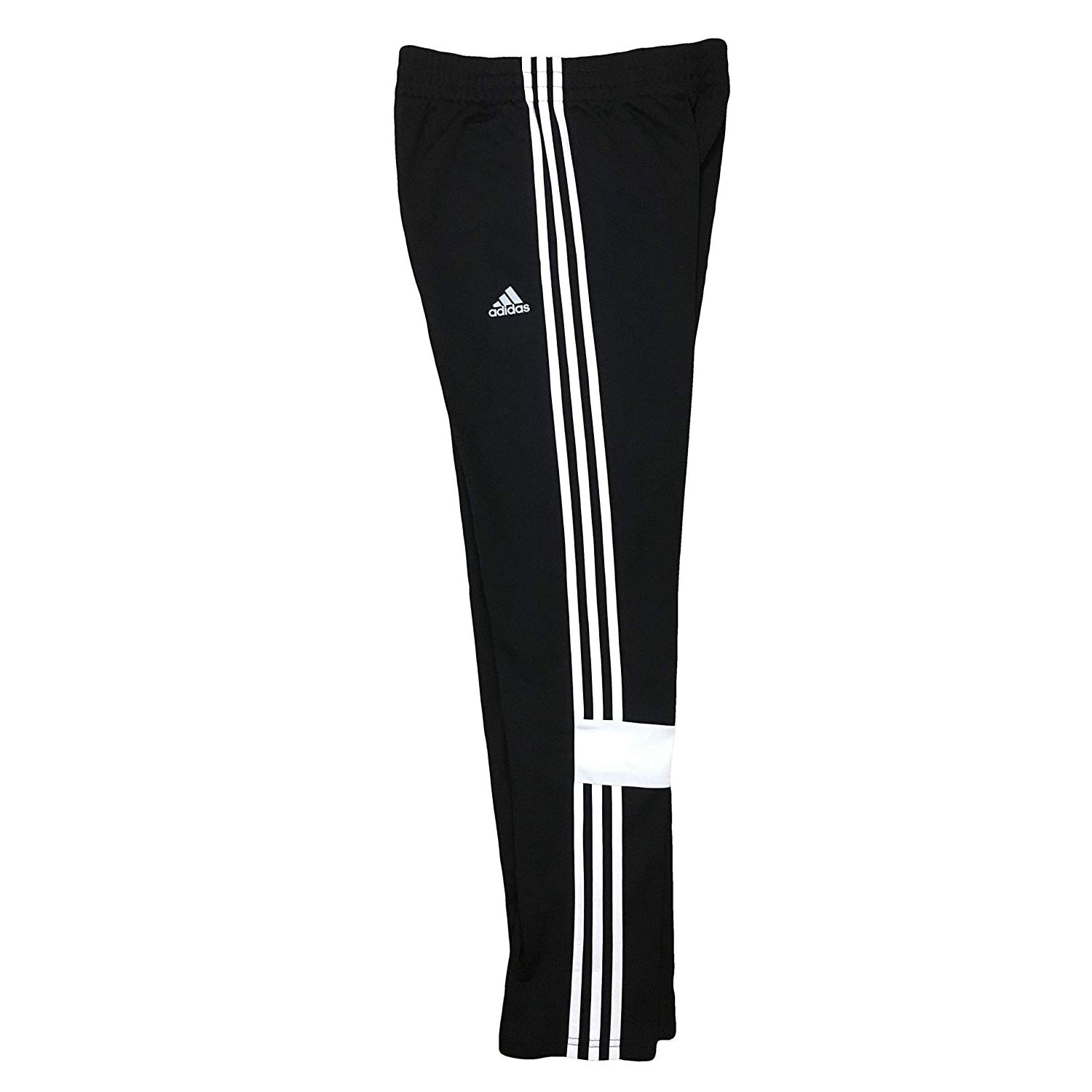 Adidas Mens Brooklyn Nets NBA Warm Up Track Pants Black W/White Stripes  Large