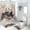 Pattern-1, variant on Cute Panda 4 Pcs Shower Curtain Set Cherry blossoms Cartoon Animal Theme with 12 Hooks, Bath Mat Set Bathroom Decor by Durable Waterproof Fabric, 72x72 Inch