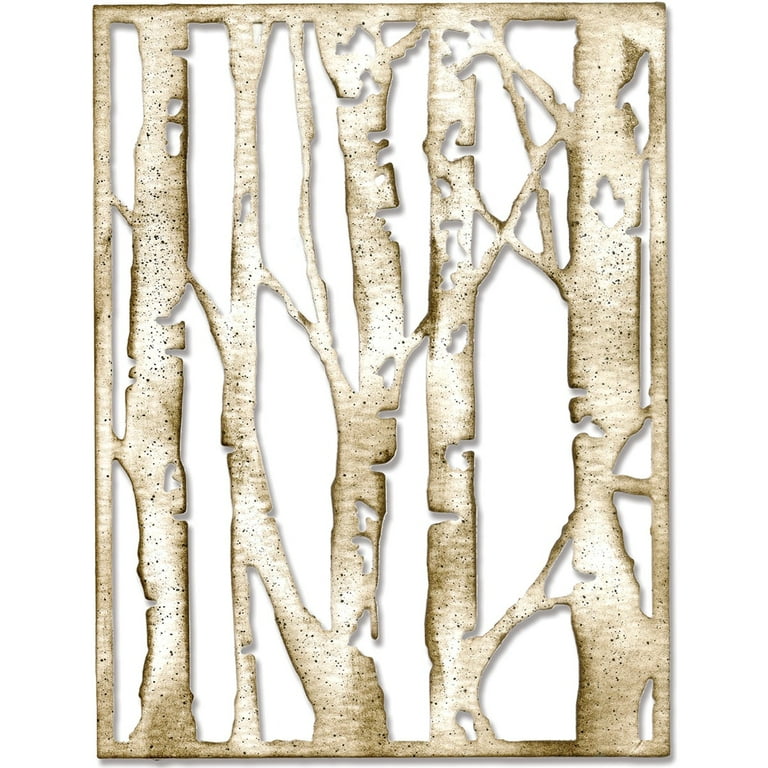 Sizzix Thinlits Die - Birch Trees by Tim Holtz - Walmart.com