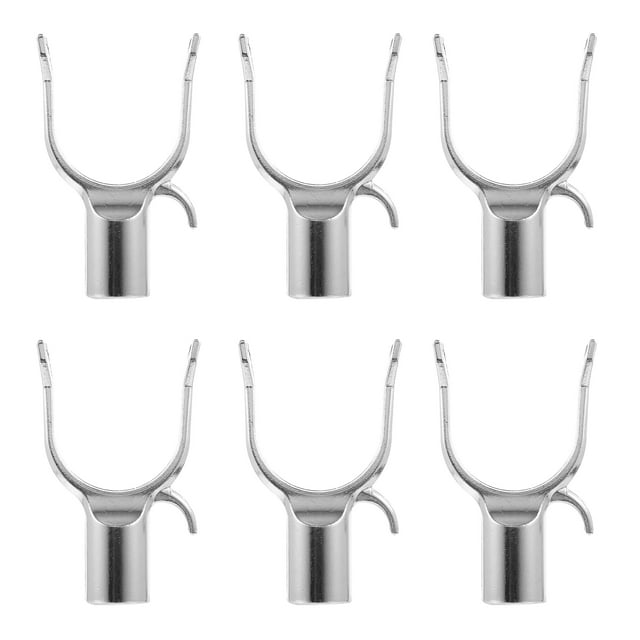 KAKOWELY 6pcs Aluminium Alloy Tree Branch Support Tree Brace Branch Crutch Tree Straightening Tool,3.54"X2.17"X0.75"