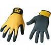 Cat Gloves CAT017416M Medium Yellow Foam Cell Nitrile Coated Cat Gloves