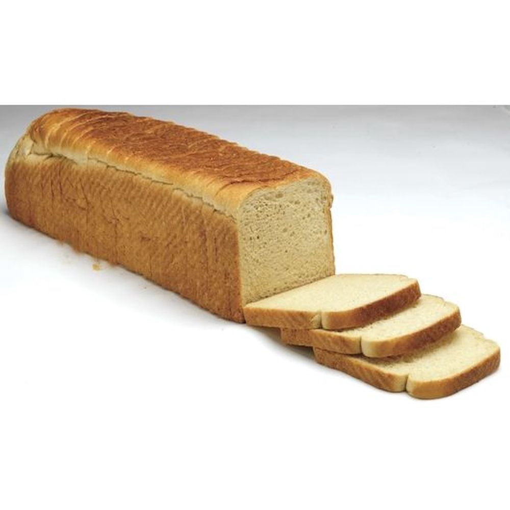Flower Foods White Whole Grain Pullman Style Bread, 24 Ounce -- 10 per case