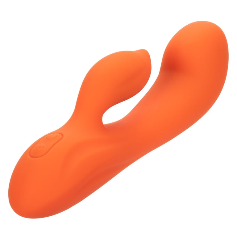 Ballstretcher En Silicone Orange Splity - Accessoire érotique Homme - Marque Fukr - Souple Et Design