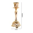 thumbnail image 6 of Mosey Candle Holder Romantic Handmade Metal European Style Candlestick Wedding Center Decoration Home Decor, 6 of 8