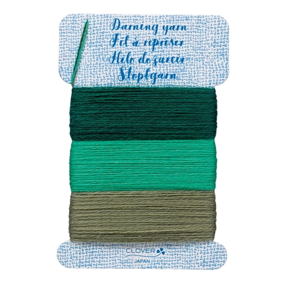 Clover Darning Yarn-Emerald