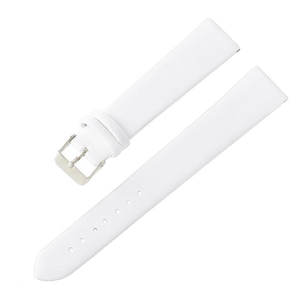 Accesorios de correa de cuero, ribete impermeable, cadenas de reloj para hombres y mujeres, correa suave ultrafina