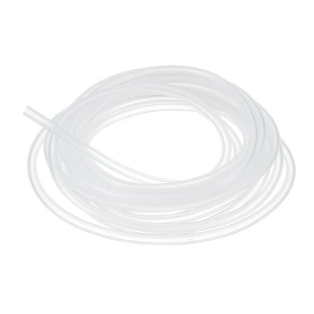 Uxcell 1/8" ID x 3/16" OD Silicone Tubing 1 Roll 10ft High Pure Silicone Hose Tube Flexible Clear Pipe