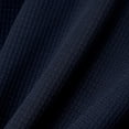 thumbnail image 4 of Men's Waffle Knit Henley T-Shirt Notch V Neck Short Sleeve Casual Summer Beach Top Color Block Breathable Shirt Regular Fit Lightweight Fashion Tee with Pocket, 4 of 9