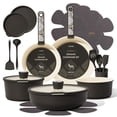 thumbnail image 1 of Juego de Cocina CAROTE de 21 Piezas con Recubrimiento Cerámico Antiadherente Compatible con Inducción, 1 of 9