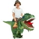 thumbnail image 4 of Disfraz inflable One Casa Dinosaur Riding T-Rex para niños, 4 of 8