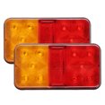 thumbnail image 2 of Universal Trailer Tail Lamp LED Rear Turn Signal Light Dual Color for 12V Truck ATV SUV, 2 of 14