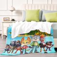thumbnail image 4 of Los Casos de las Criaturas anti-pilling, suave, ligera, esponjosa y acogedora de lujo para hogar y cocina – Perfecta para niños y adultos, 100 x 150 cm, 4 of 6