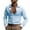 Sky Blue Shirt for Men, variant on Men's Modern V-Neck Shirt Partial Button Layout Smooth Fabric Trendy Style Weekend Outings Casual Meetups Daily Looks Pink L