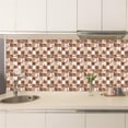 thumbnail image 2 of JJKBVCLO 10pc Peel And Stick Ceramic Tile Paste 3D Lattice Crystal Ceramic Tile Paste DIY Waterproof Self Adhesive Wall Sticker, 2 of 7