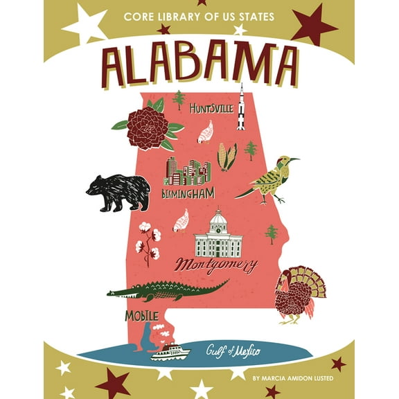 Core Library of Us States Alabama, (Hardcover)