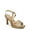 Bronze Pearl, variant on Naturalizer Womens Brenta Strappy High Heel Sandals - Medium & Wide Width