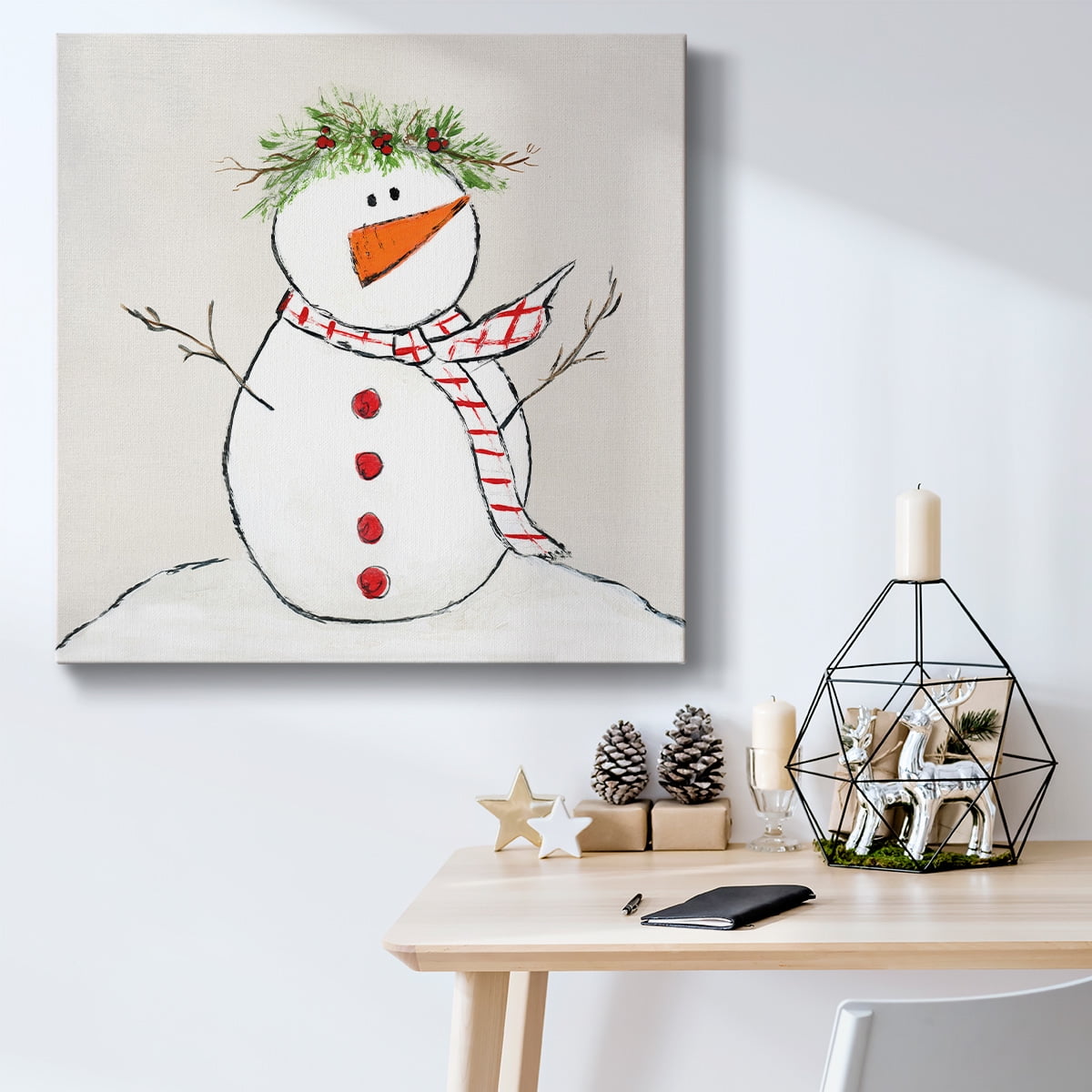 Holly Jolly II- Gallery Wrapped Canvas