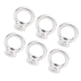 thumbnail image 1 of Noref Lifting Nut,Lifting Eye Nut,10PCS M6 Lifting Eye Bolts Nuts Stainless Steel Fastener Fittings for Cable Rope Supplies, 1 of 7