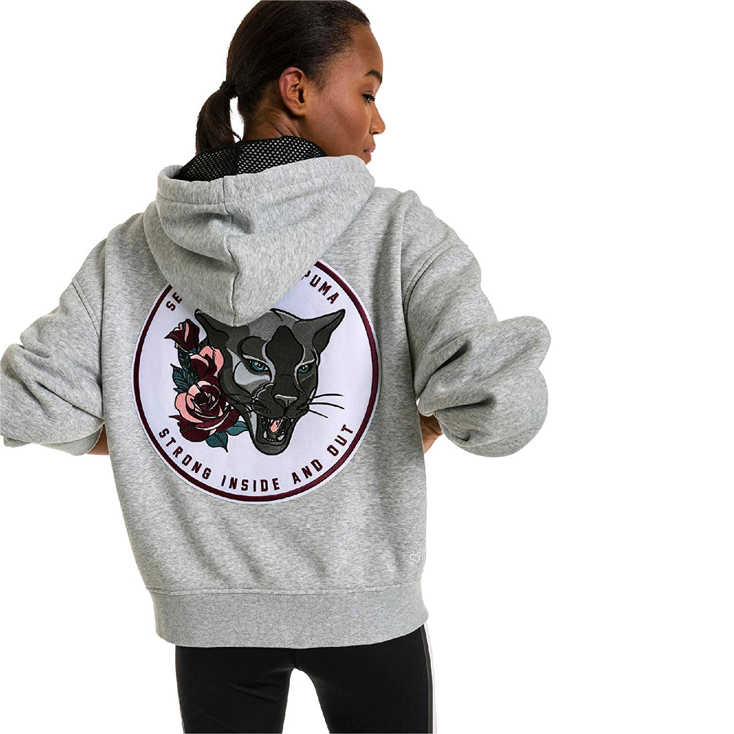 PUMA×セレーナゴメス ジャケット アウター ベージュ PUMA x Selena Gomez Women's Full Zip Hoodie Sweater, -Light