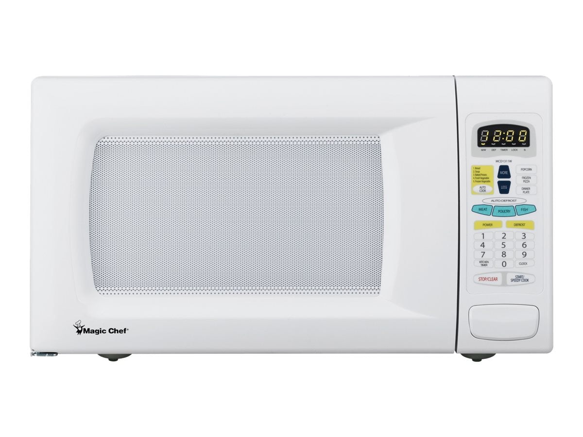 Magic Chef MCD1311W Microwave oven freestanding 1.3 cu. ft 1100