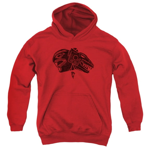 Power Rangers Red Youth Pullover Hoodie Sweatshirt Red