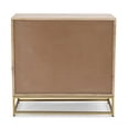 thumbnail image 6 of Blair 3-Drawer Rattan Cabinet, Natural and Gold, 6 of 12