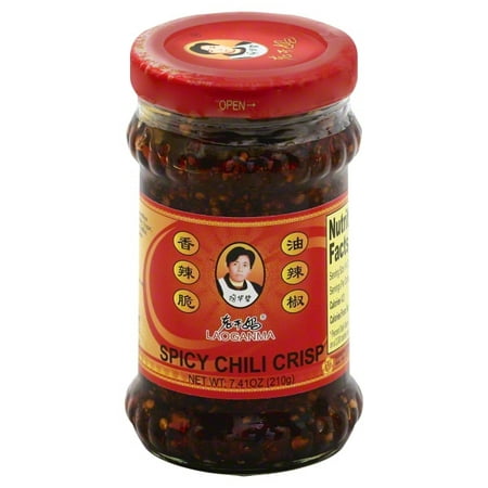 Laoganma Spicy Chili Crisp Sauce, 7.41 Fl Oz