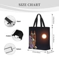 thumbnail image 3 of Silaia Bluey Print Tote Bag for Women Girls, Large Capacity Reusable Grocery Shoulder Bag,Washable Beach Bag,Shoulder Bag for Shopping, School, Work, 3 of 7