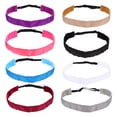 thumbnail image 2 of 8pcs Anti-skid Yoga Headbands Woman Practical Outdoor Sports Hairbands, 2 of 6