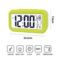 thumbnail image 2 of Rechargeable silent snooze smart luminous electronic alarm clock, made of plastic, 2 of 5