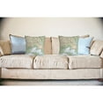 thumbnail image 2 of Betsy Drake KS11345NI 12 x 12 in. Vermilion Bay, LA Nautical Map Non-Corded Indoor & Outdoor Pillow, 2 of 2