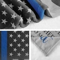 thumbnail image 5 of Police Retirement Gifts, Police Retirement Decorations for Men, Best Retirement Gifts for Police Officers from Family Friends Coworkers, 50"x60" Throw Blanket for Retired Police Officers Men, 5 of 6