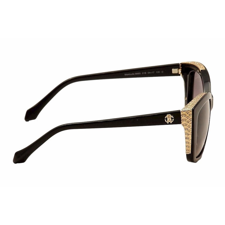 Roberto Cavalli RC888S 01B Mekbuda Black Cat Eye sunglasses  display picture 1