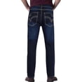 thumbnail image 3 of Mens Denim Jeans Straight Fit Boot Cut Jeans, 3 of 5
