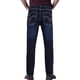 thumbnail image 3 of Mens Denim Jeans Straight Fit Boot Cut Jeans, 3 of 5